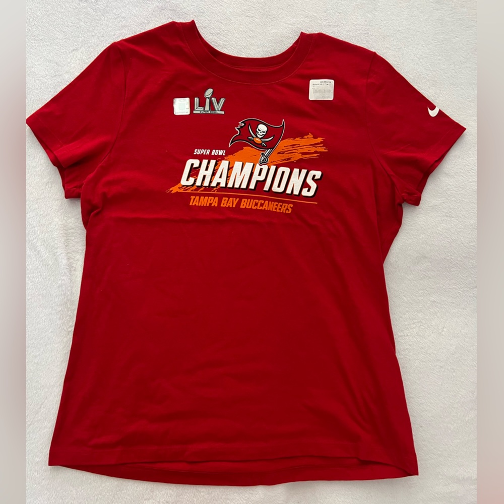 Nike Super Bowl LIV Tampa Bay Buccaneers Championship Tee